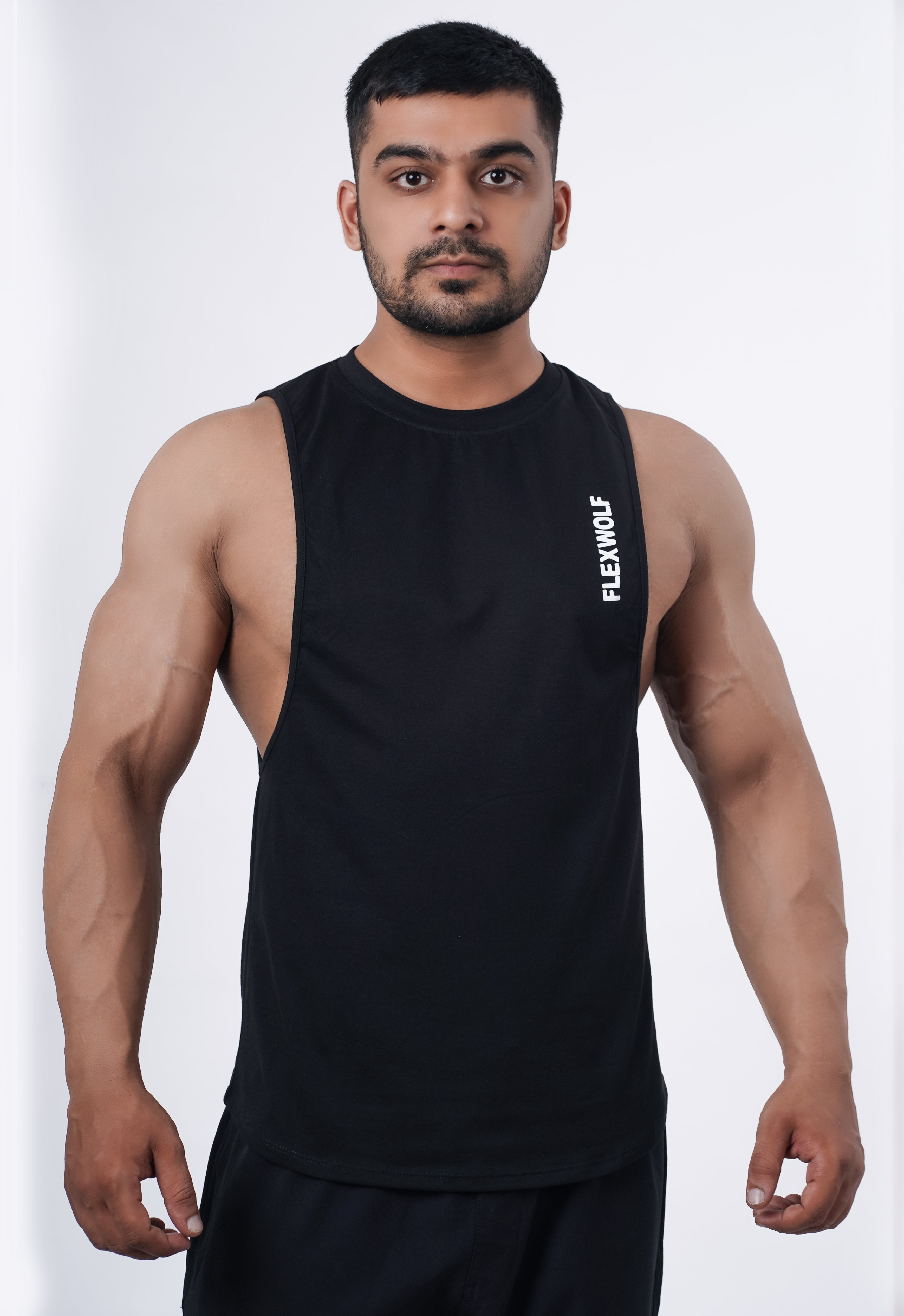 2 in 1 Combo - Neon Alpha Compression Tank and Black Flex Arm Tank