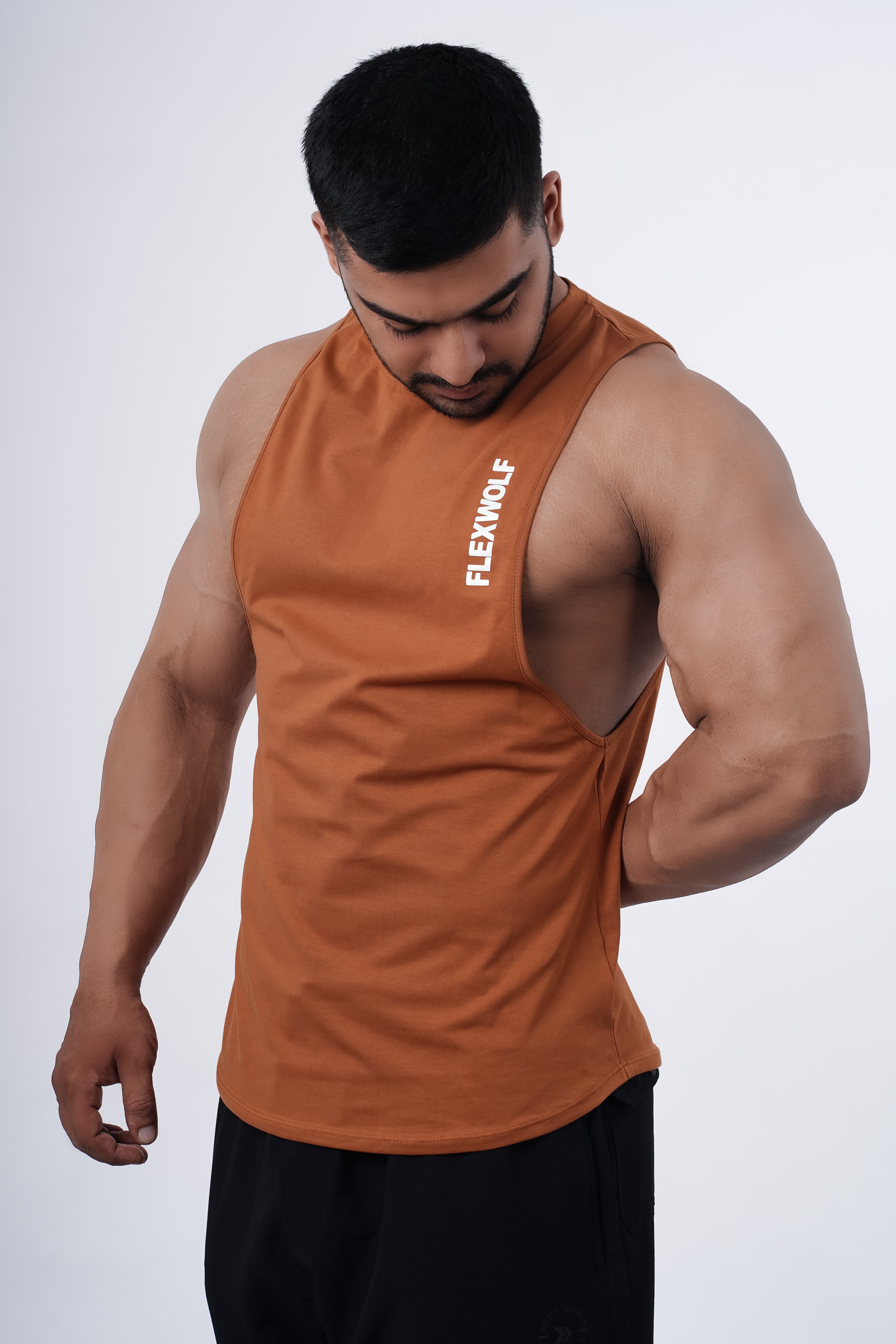 Flex Arm Tank (Beige-Olive-Rust) Combo