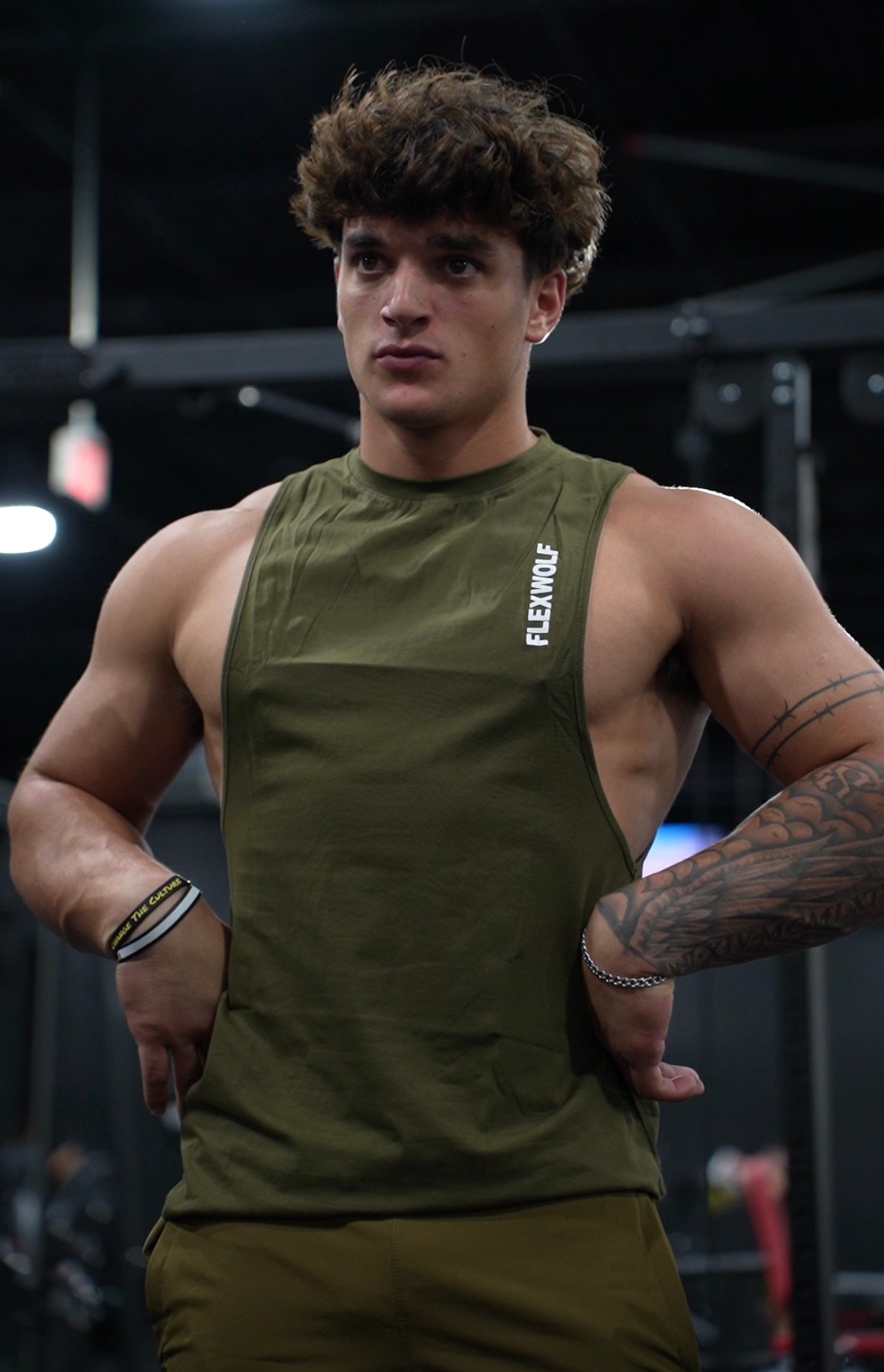 Flex Arm Tank (Beige-Olive-Rust) Combo