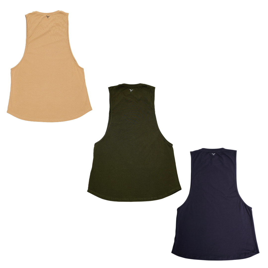 Flex Arm Tank (Beige-Olive-Grey) Combo