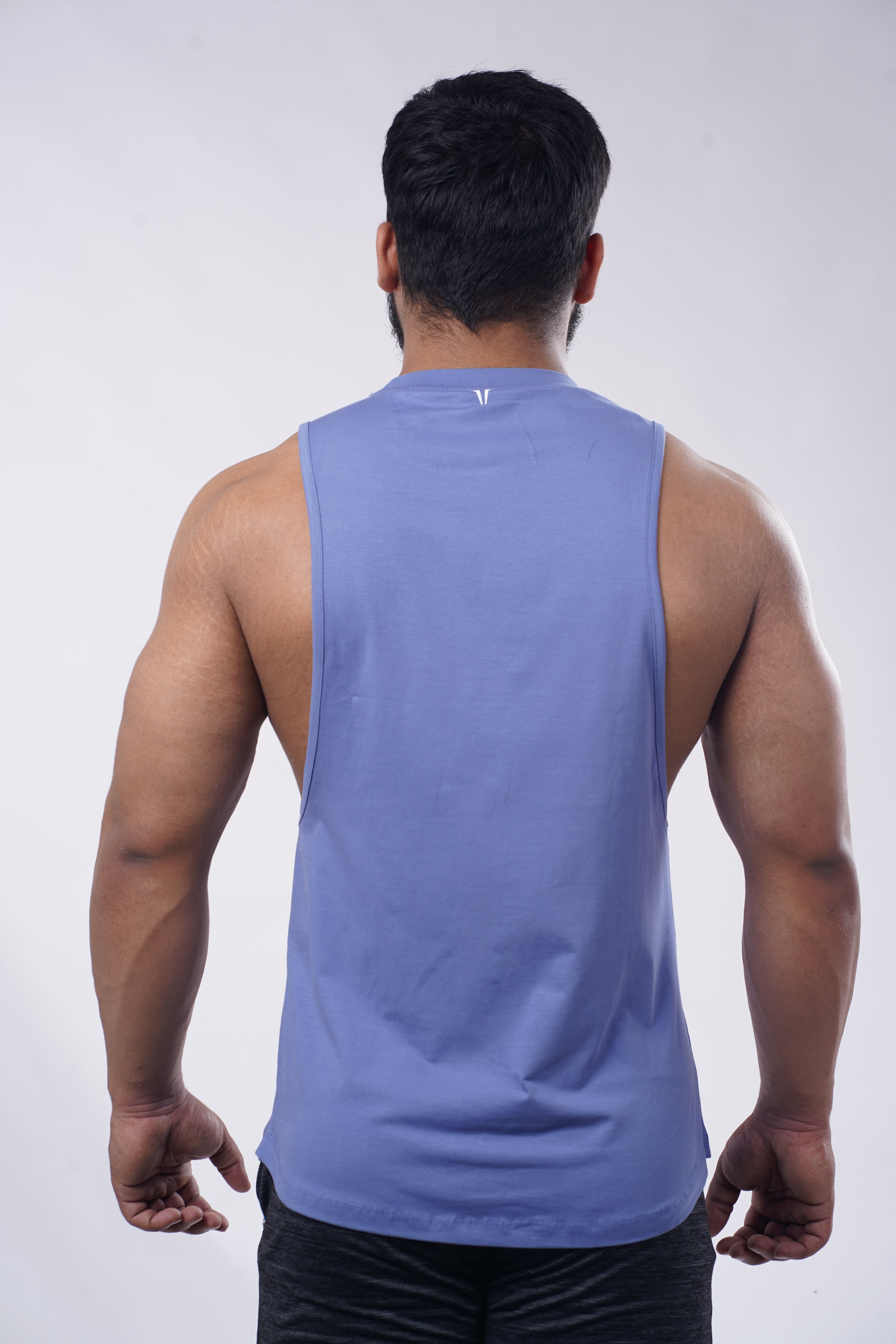 Flex Arm Tank (Salmon-Space Blue-Grey) Combo