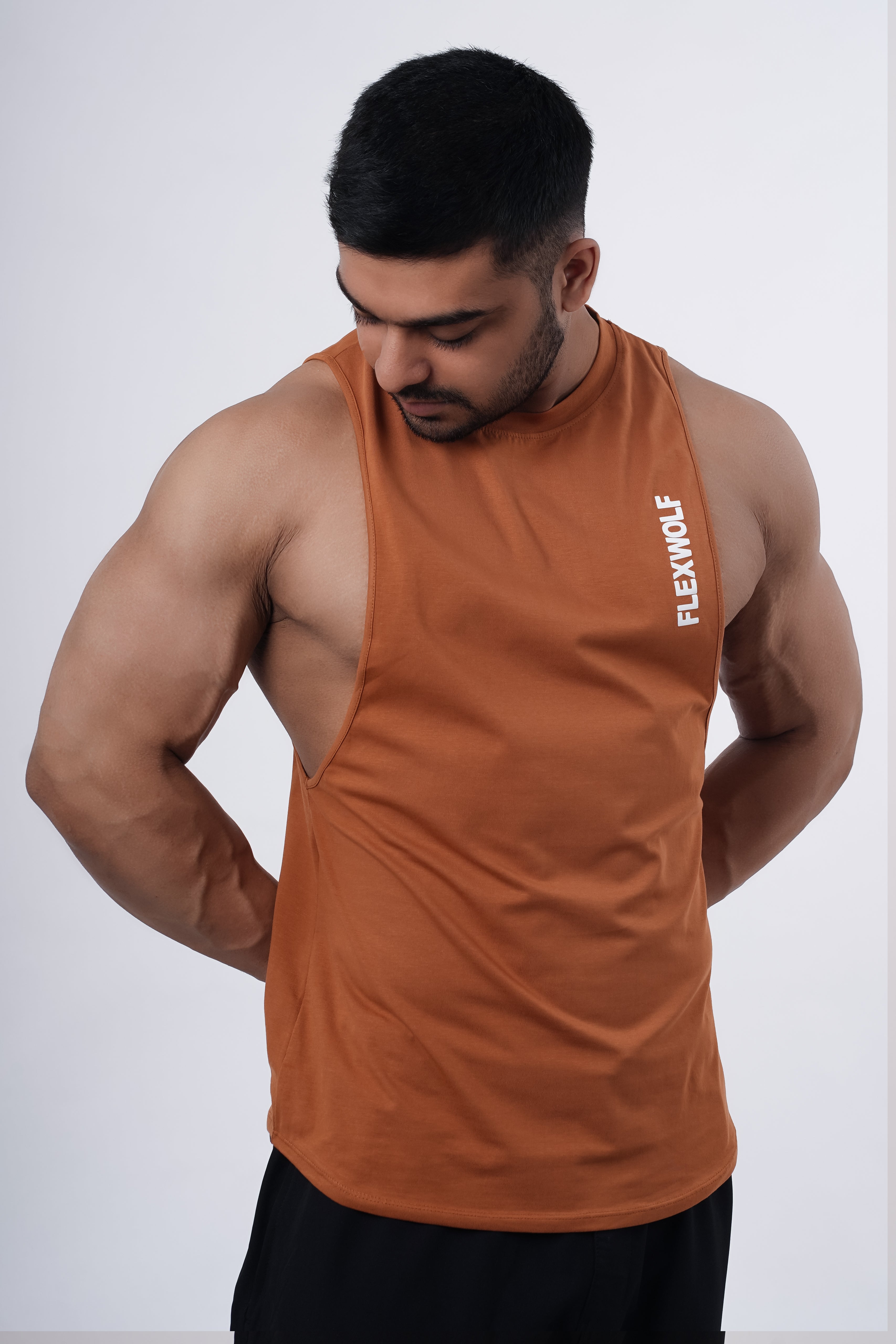 Flex Arm Tank (Beige-Forest Green-Rust) Combo