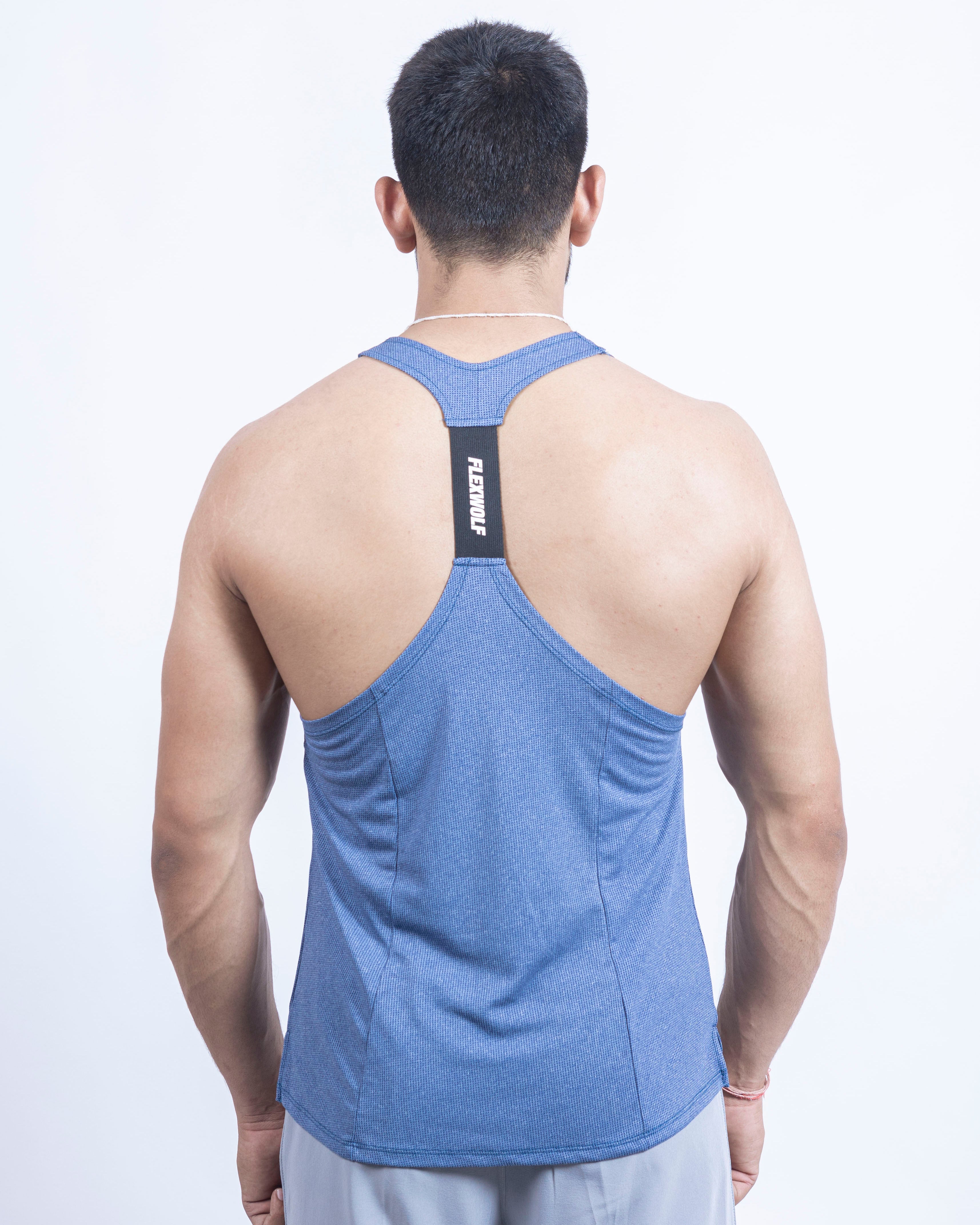 Y-Back Vest Light Blue