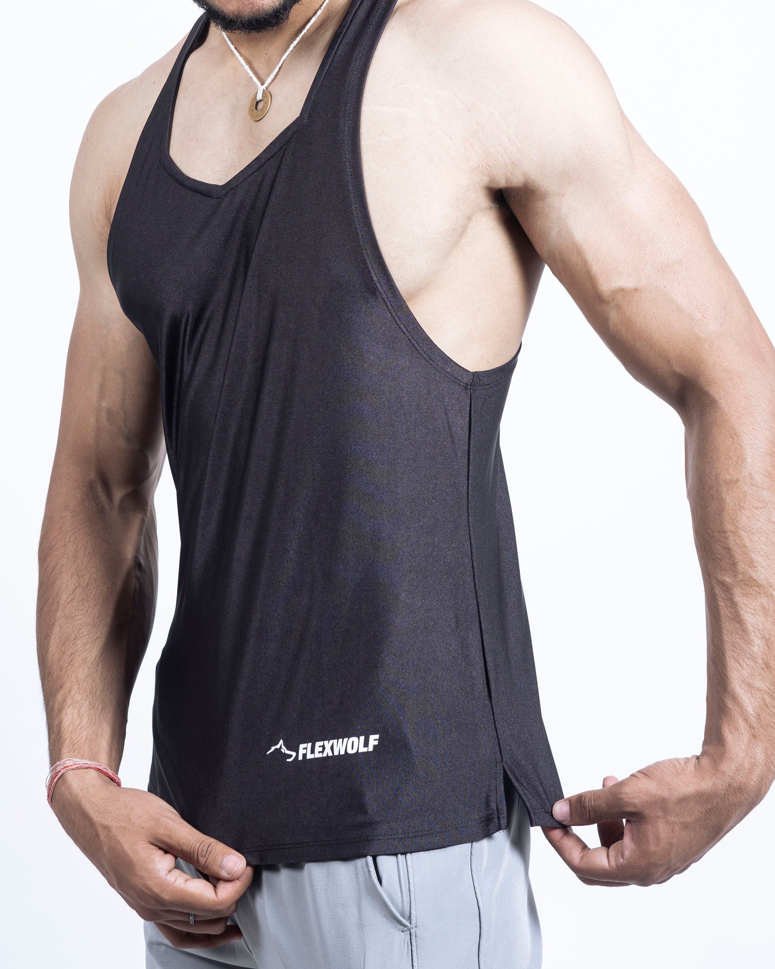 Y-Back Vest Black