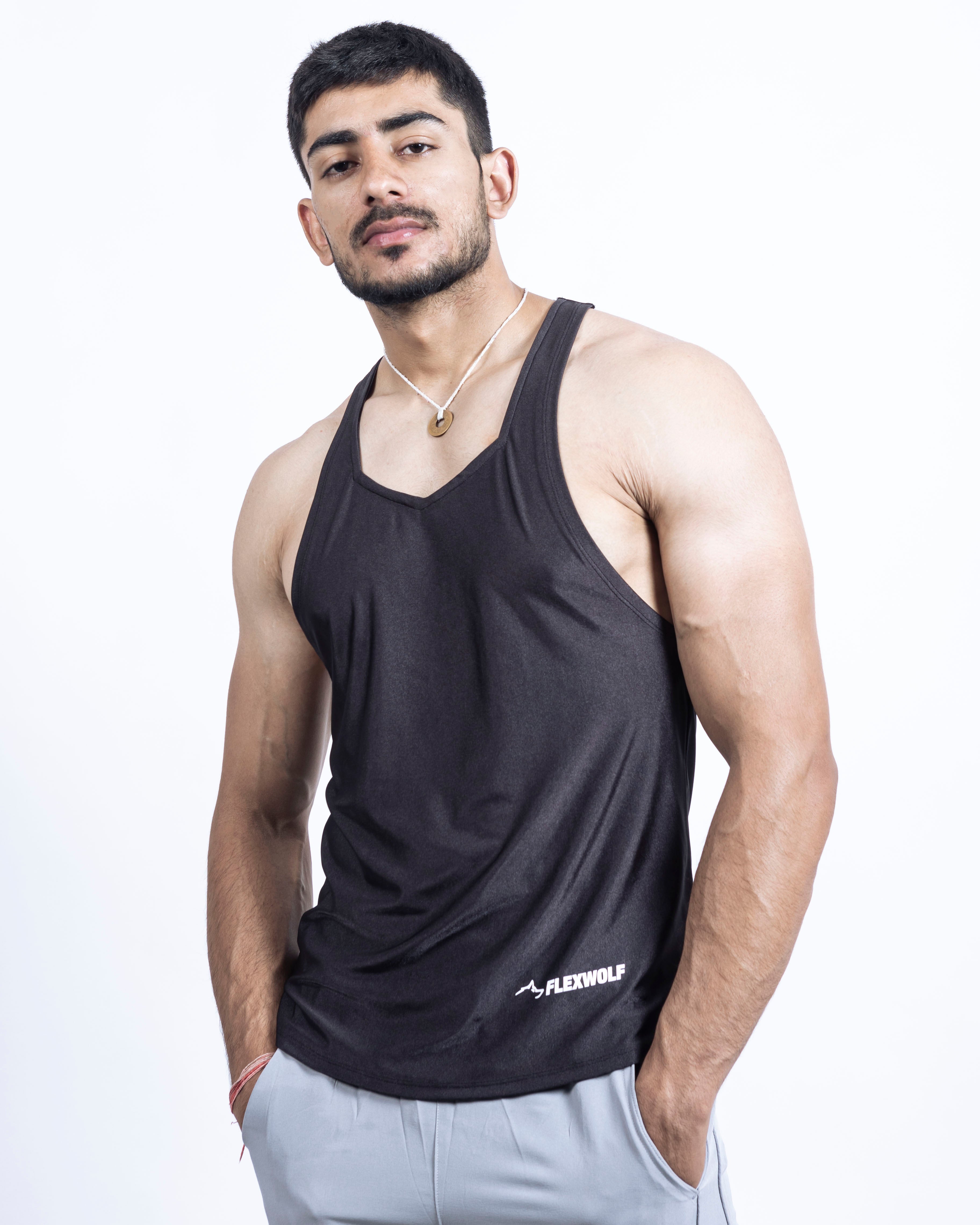 Y-Back Vest Black