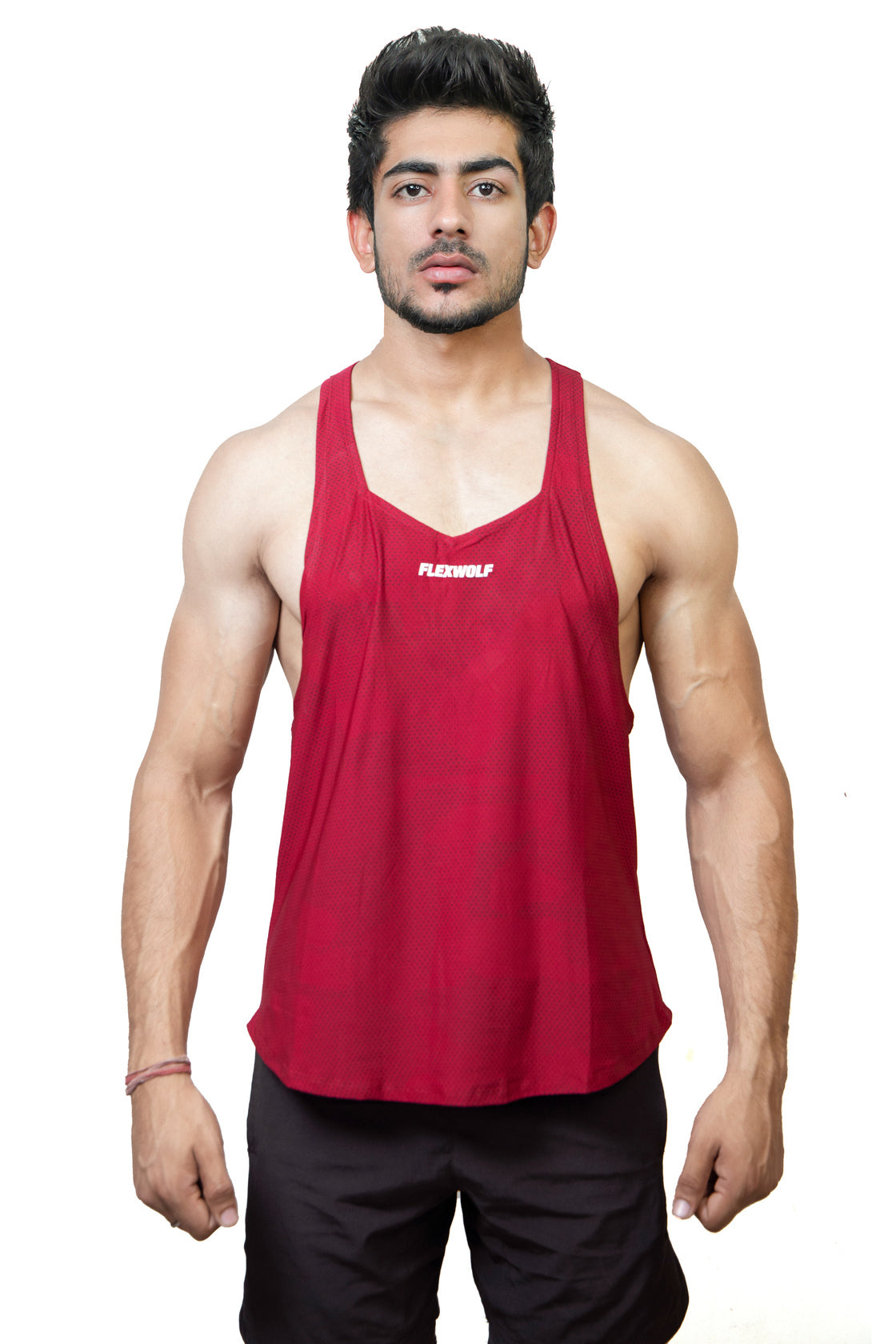 Combo Flex Stringer, Red Y-Back and Black Y- Back