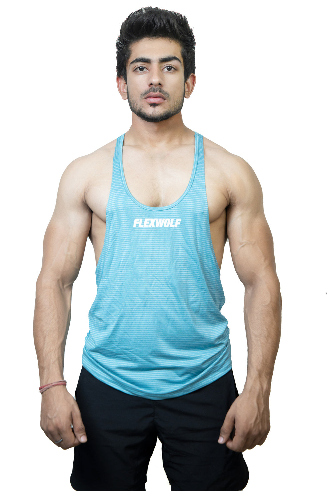 COMBO - Y-Back Red And Sky-Blue Flex Stringer