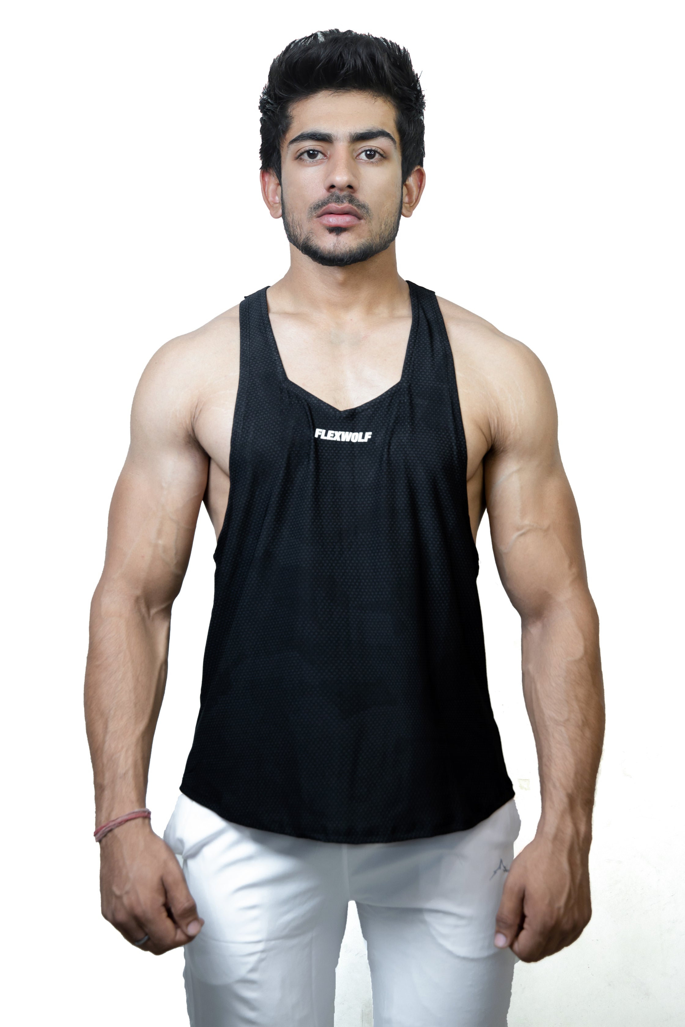 Combo Flex Stringer, Red Y-Back and Black Y- Back