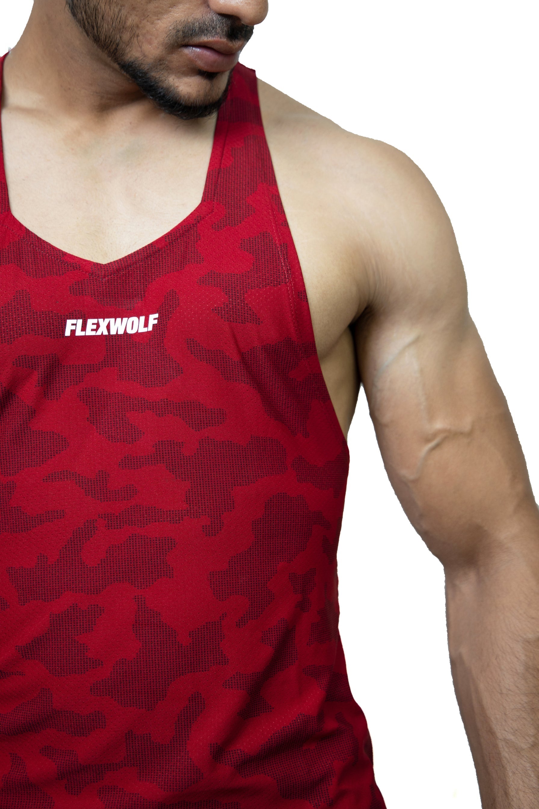 COMBO - Y-Back Red And Sky-Blue Flex Stringer