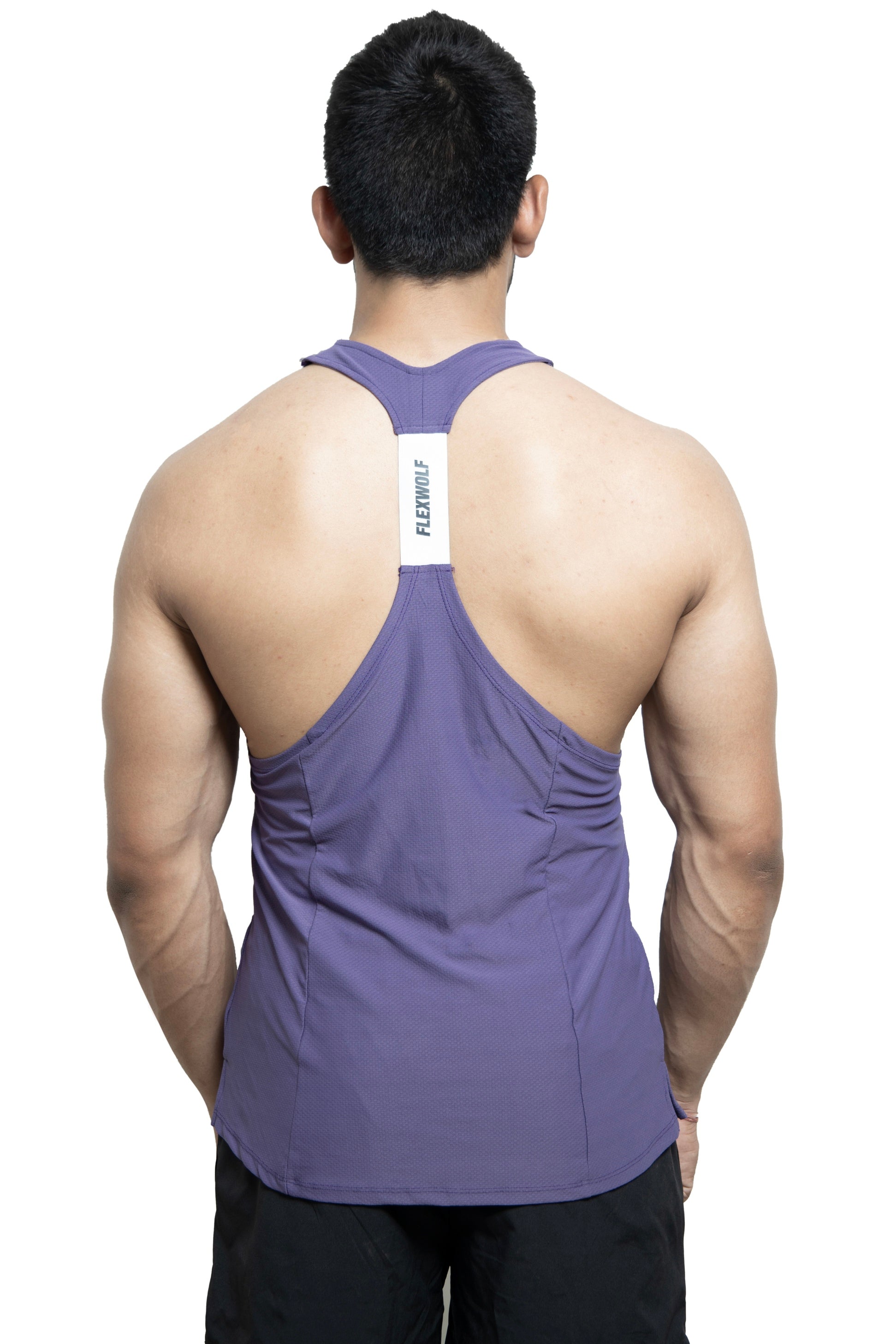 Back- Y Vest Purple